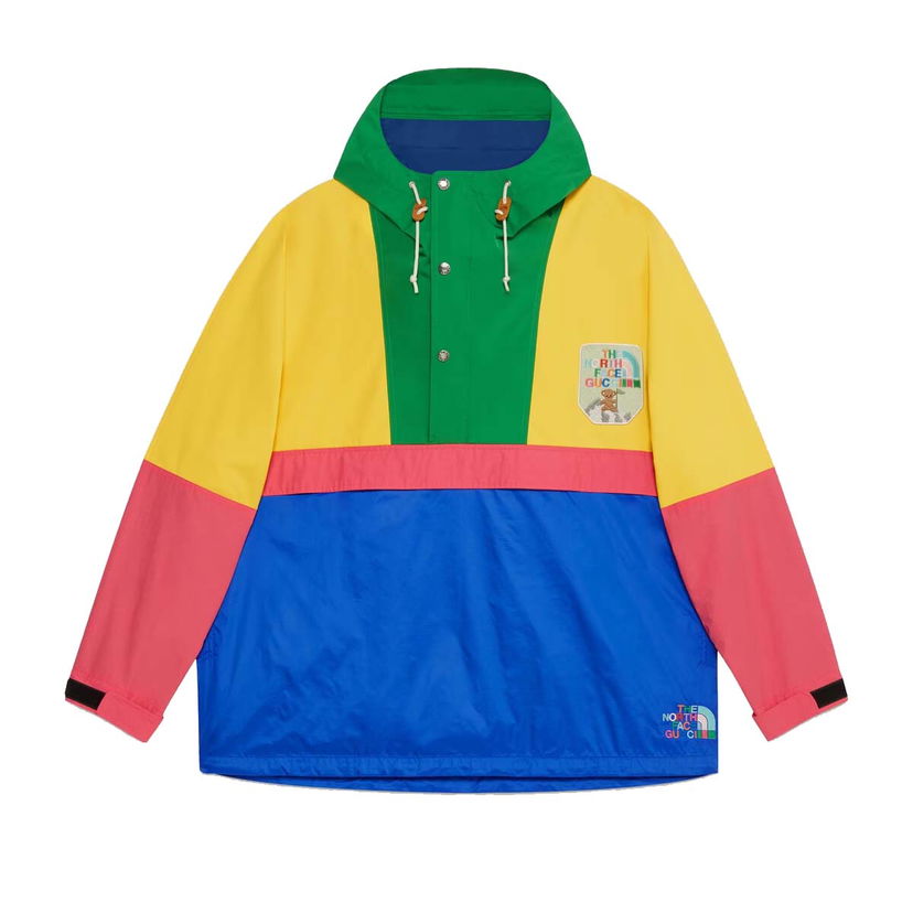 Bunda Gucci The North Face x Cotton Jacket Multicolor Rôznofarebný | 671467 ZAH9I 3569