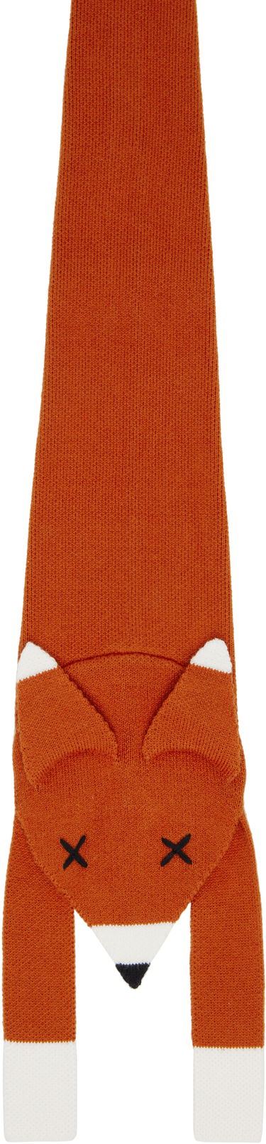Šál Charles Jeffrey Loverboy Charles Jeffrey LOVERBOY Animal Fox Knit Tie Oranžová | 54140101, 0