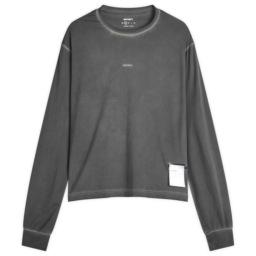 Tričko Satisfy Auralite Long T-Shirt, Size Medium Šedá | 21001-PB-SAB