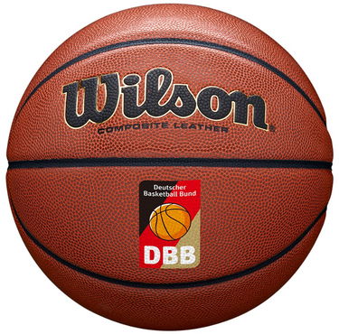 Športový doplnok Wilson Tennis REACTION PRO DBB Basketball Hnedá | wz2007103xb, 0