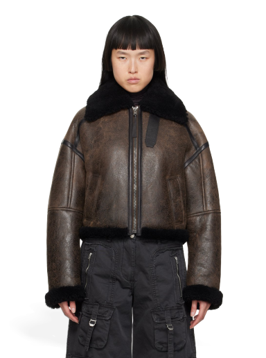 Bunda Acne Studios Spread Shearling Béžová | A70150-