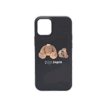 Flexstyle Palm Angels Spray PA Bear iPhone 12 Mini Case Čierna | PMPA029F21PLA0051060, 0
