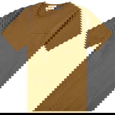Tričko YMC YMC Wild Ones Pocket T-Shirt, Size Large Hnedá | P6AZG-30-OLIVE, 0