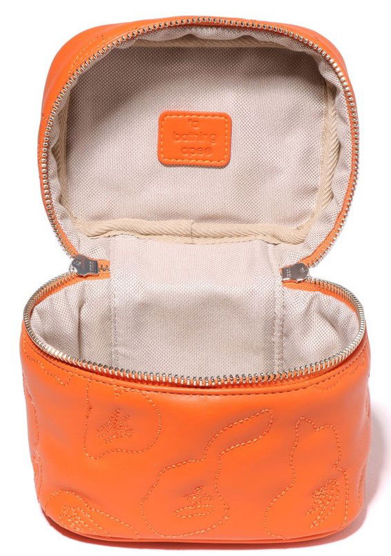 Kabelka BAPE Camo Quilting Chain Strap Top Handle Vanity Bag Oranžová | 1K30289001, 1