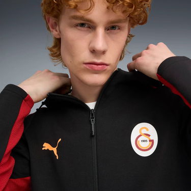 Bunda Puma Galatasaray EVOSTRIPE Hooded Jacket Čierna | 782902-05, 3