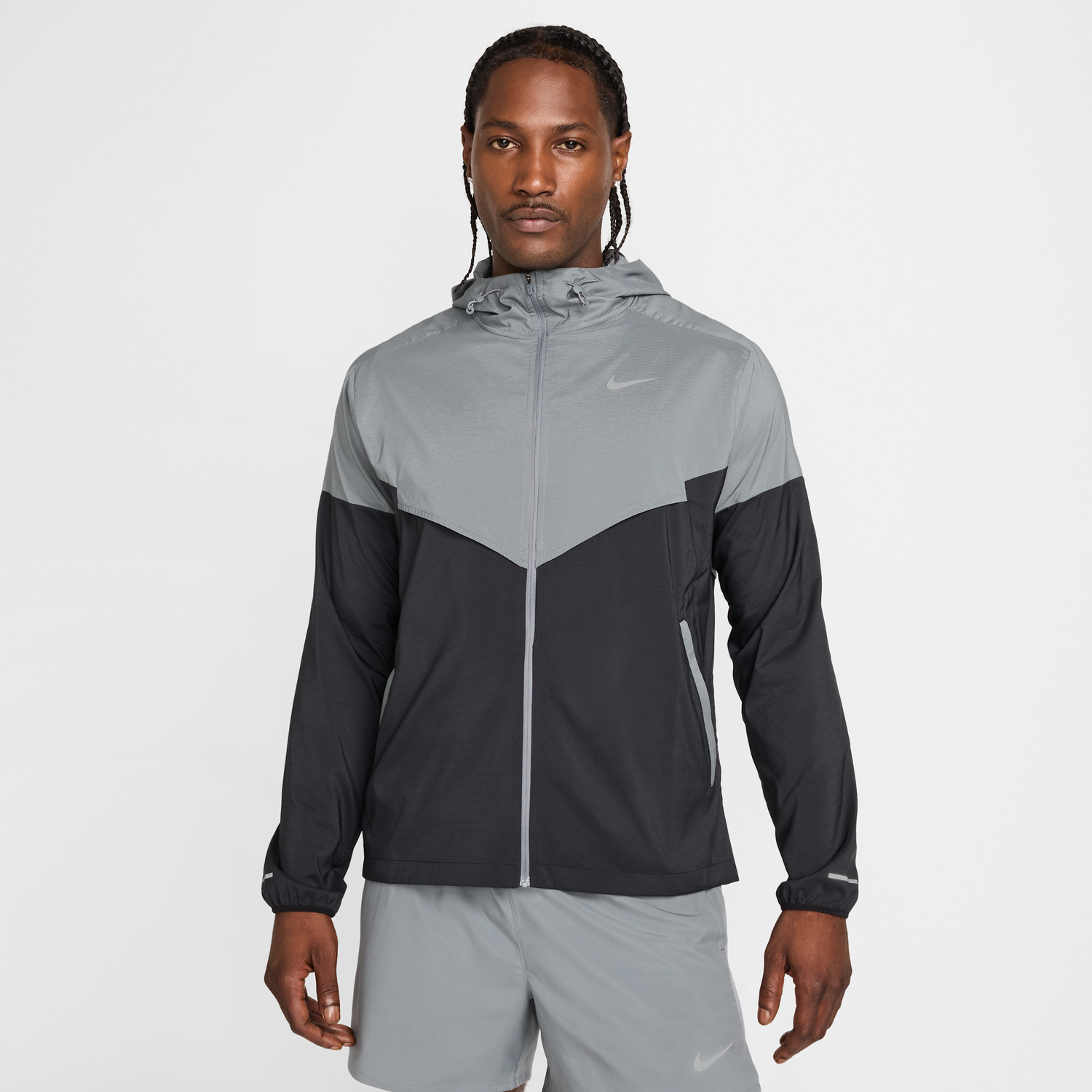 Vetrovka Nike Impossibly Light Windrunner Running Jacket Šedá | HV6521-084, 1