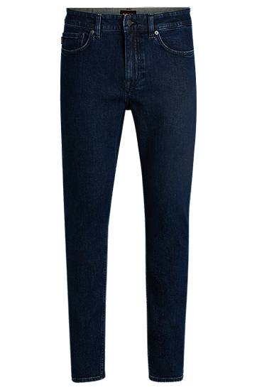 Džínsy BOSS Delaware Slim-Fit Stretch Denim Jeans Modrá | 50532515, 0
