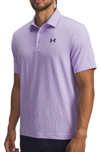 Playoff 3.0 Checked Printed Polo