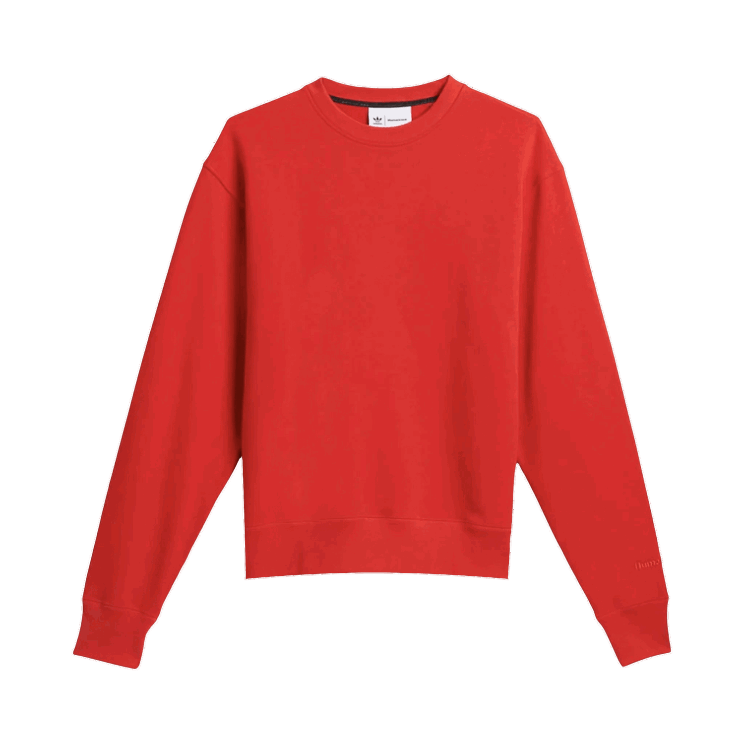 Sveter adidas Originals x Pharrell Williams Basics Crew Červená | HF9941, 0