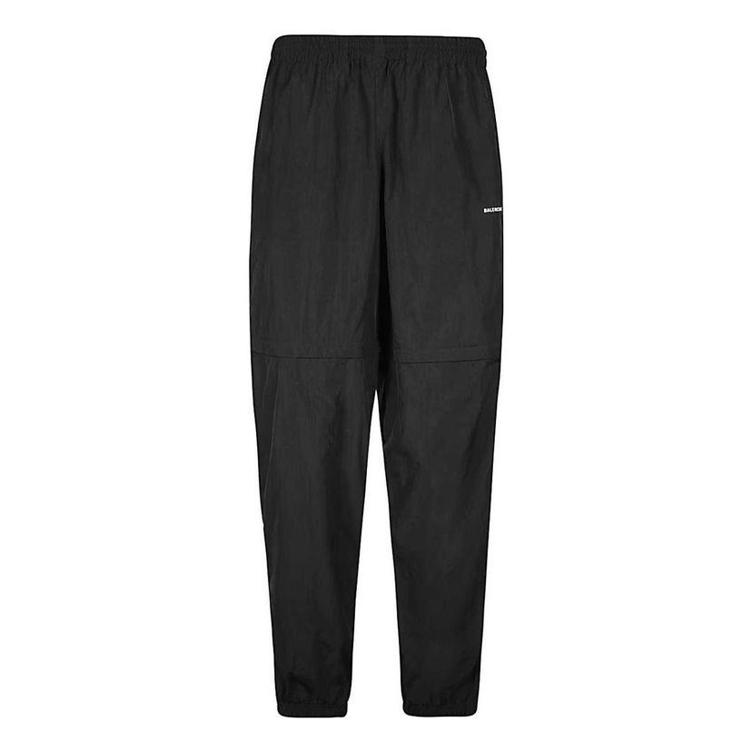 Nohavice Balenciaga Nylon Track Pants Čierna | 621435TDO131000