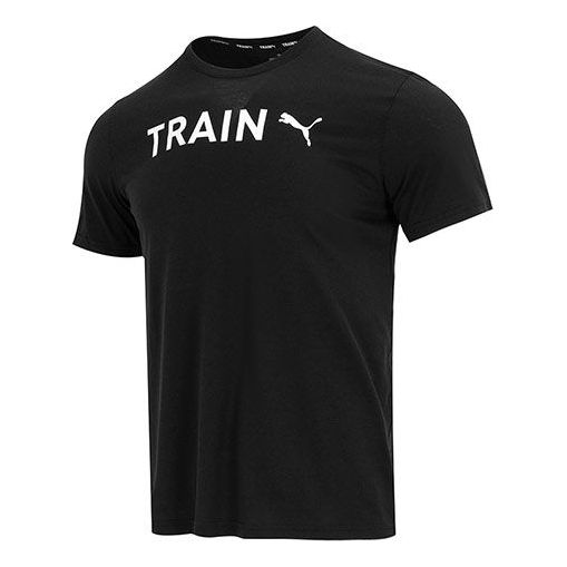 Tričko Puma Graphic Train T-Shirt Čierna | 523722-01