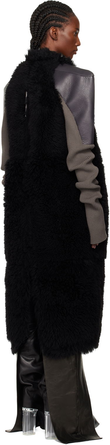 Kabáty Rick Owens Concordians SL Cyclops Reversible Shearling Coat Čierna | RO02E4950 LSHCR, 2