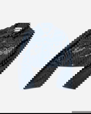 Bunda Jean Paul Gaultier Trompe L'oeil Denim Jacket Modrá | 26-01-W-JA035-D027 57, 1