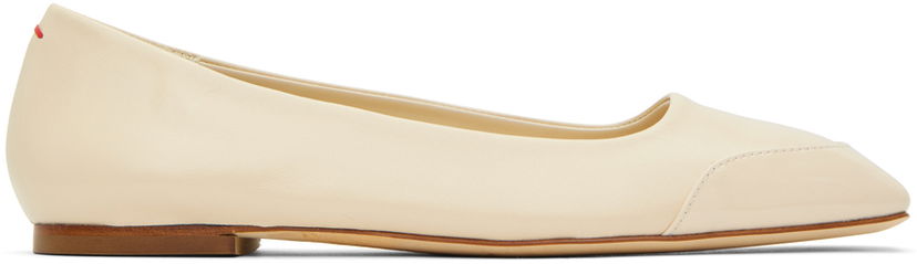Oblečenie Aeyde Aeyde Iris Ballerina Flats Béžová | A11-FL-RAZS05FL-123-100-055
