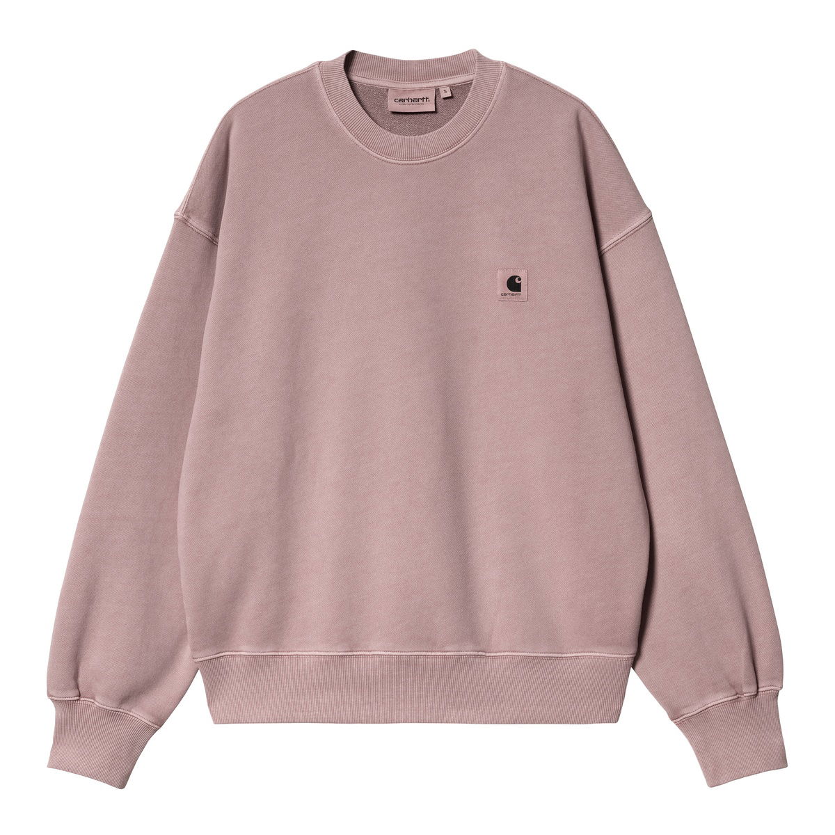 Nelson Sweatshirt "Glassy Pink garment dyed"