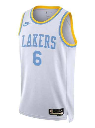 Dres Nike NBA Dri-FIT Los Angeles Lakers HWC 2022 Swingman Jersey Biela | DO9448-101