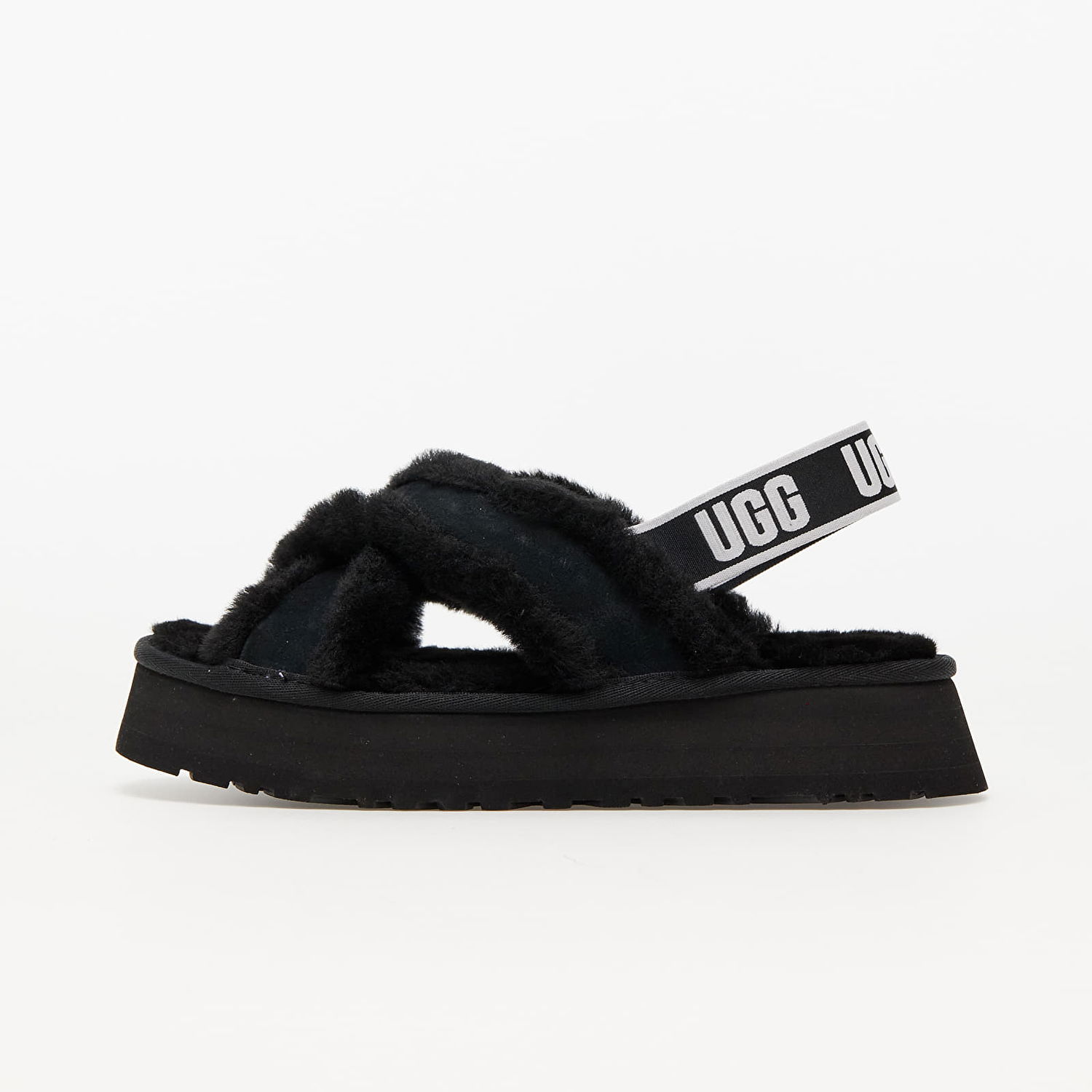 Tenisky a topánky UGG Disco Cross Slide W Čierna | 1121550 - Black, 0