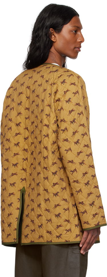 Prešívaná bunda Bode Bode Crittendon Reversible Liner Coat Žltá | MRS25OW011, 2