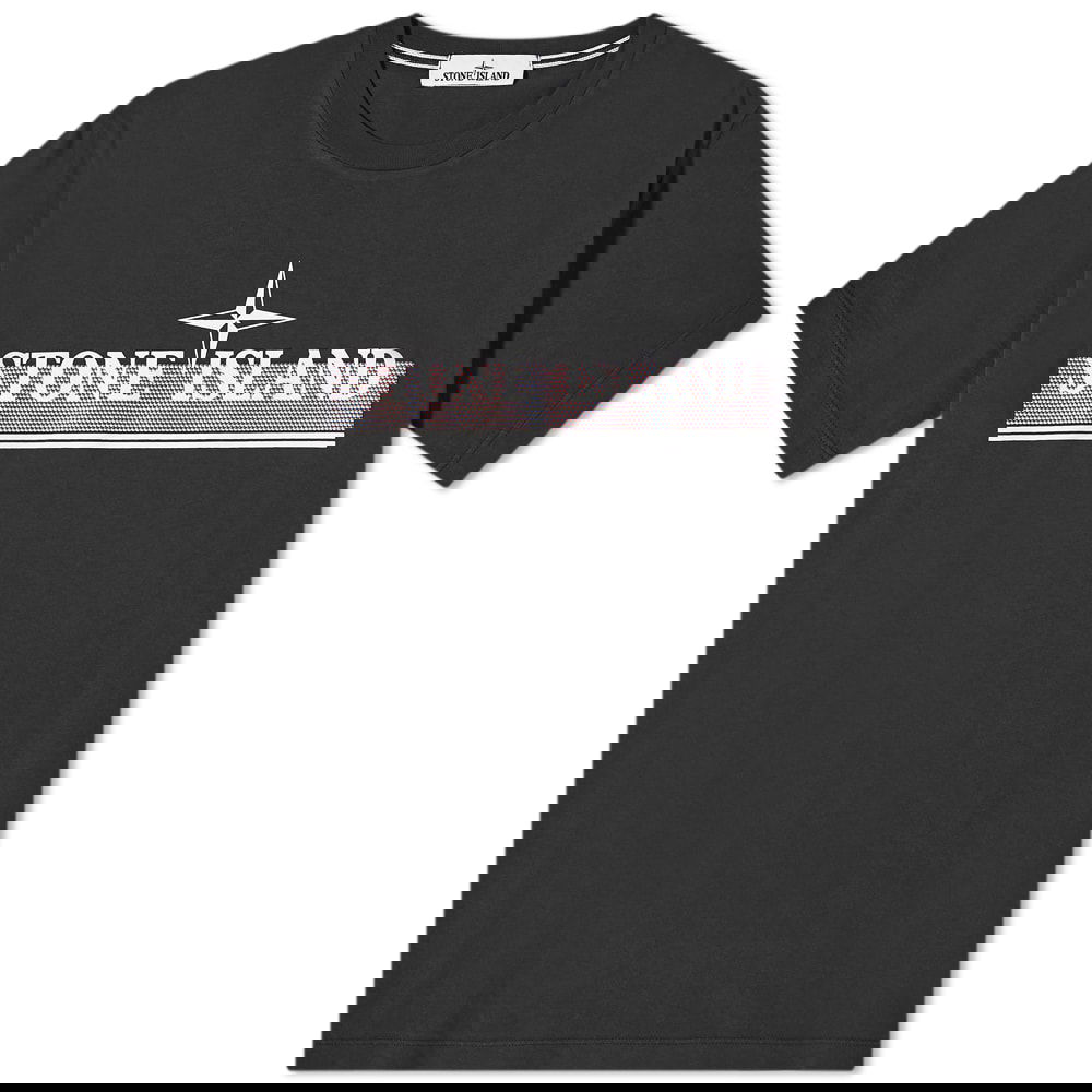 Tričko Stone Island Tricromia Print Tee Šedá | 76152NS92-V0065, 0