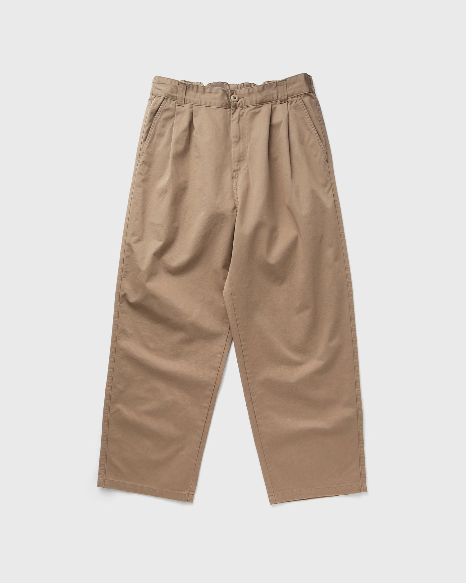 Nohavice Carhartt WIP Marv Pleated Cotton Twill Pants Béžová | I033129-8Y.06, 1