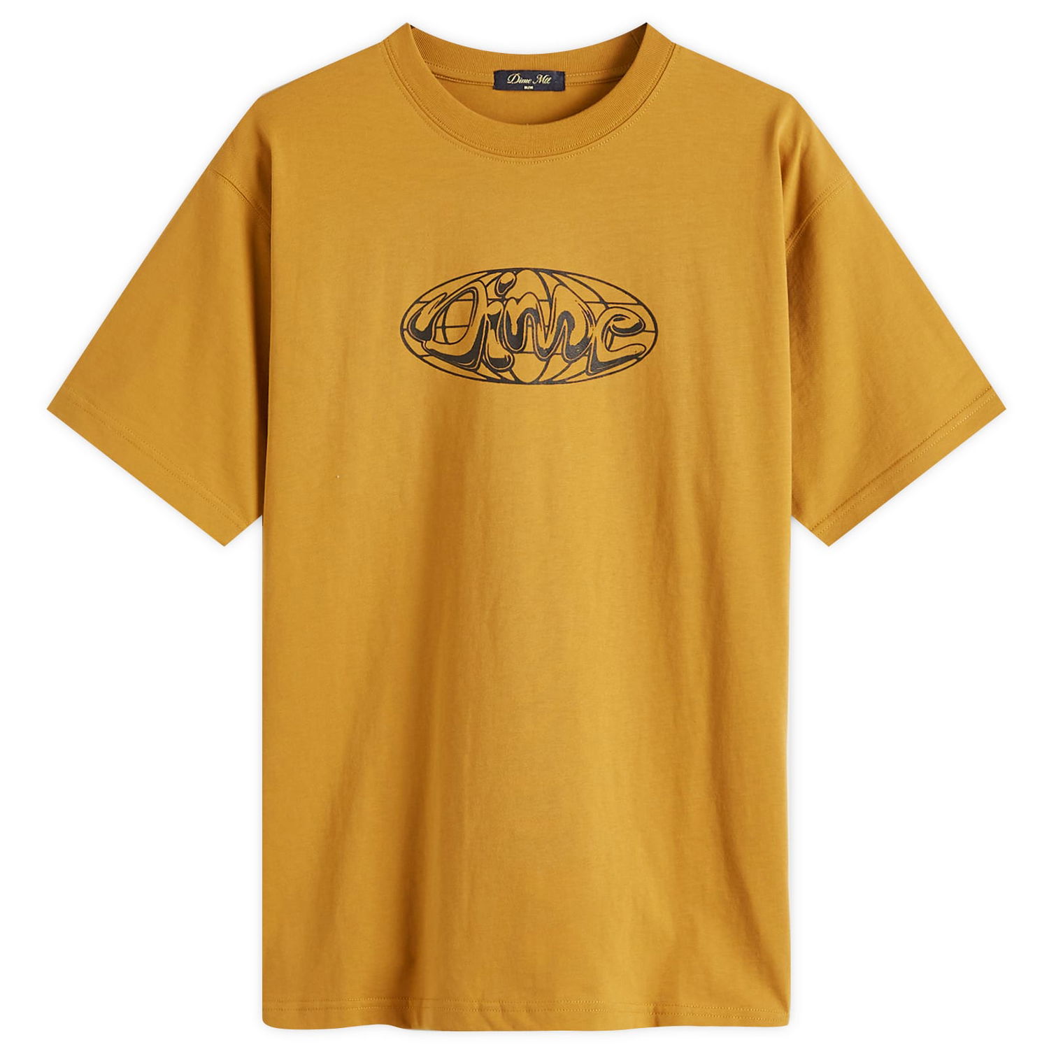 Tričko Dime Dime Globe T-Shirt, Size Large Hnedá | DIMESP2561COF, 1