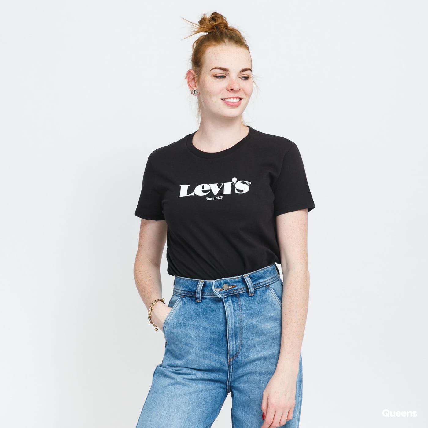 Tričko Levi's The Perfect Čierna | 17369-1250, 0