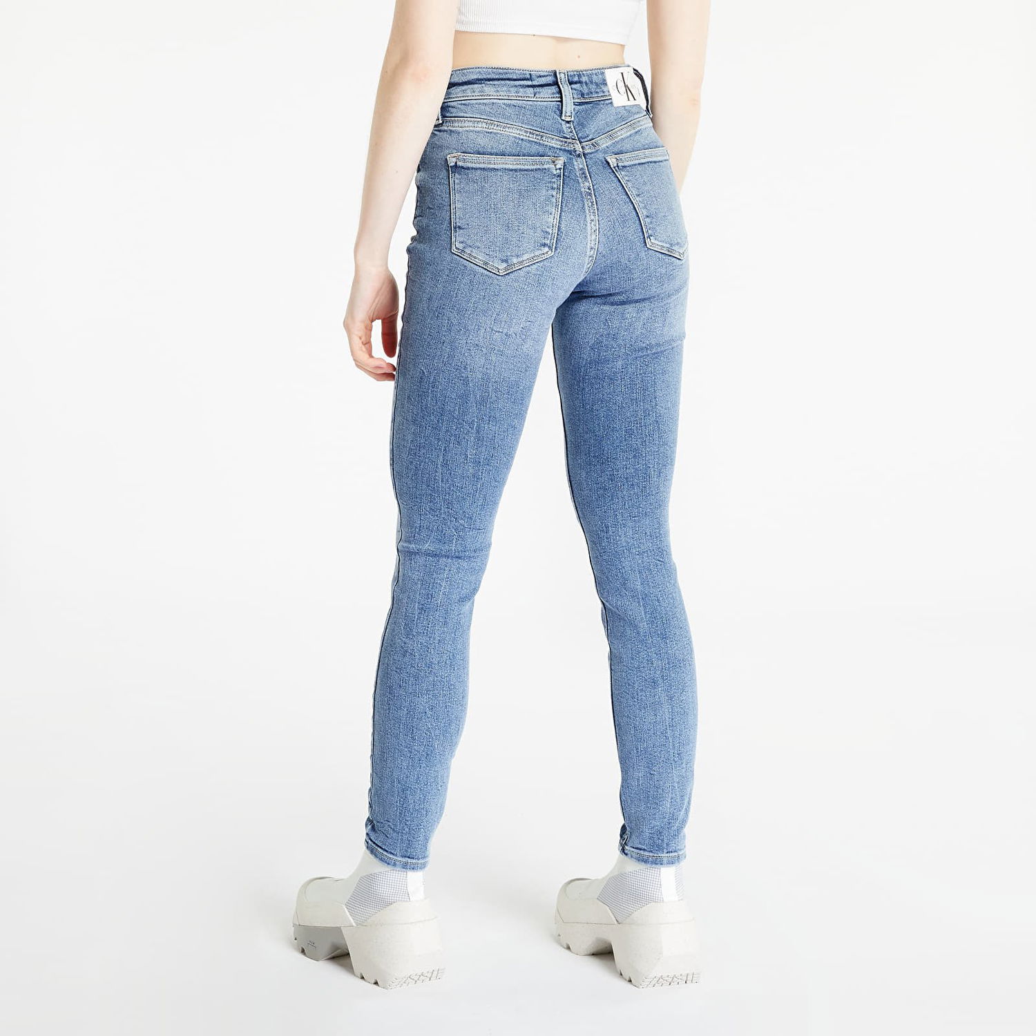 Džínsy CALVIN KLEIN High Rise Skinny Pants Modrá | J20J220628 1A4, 0