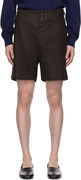 Bode Linen Cot Shorts