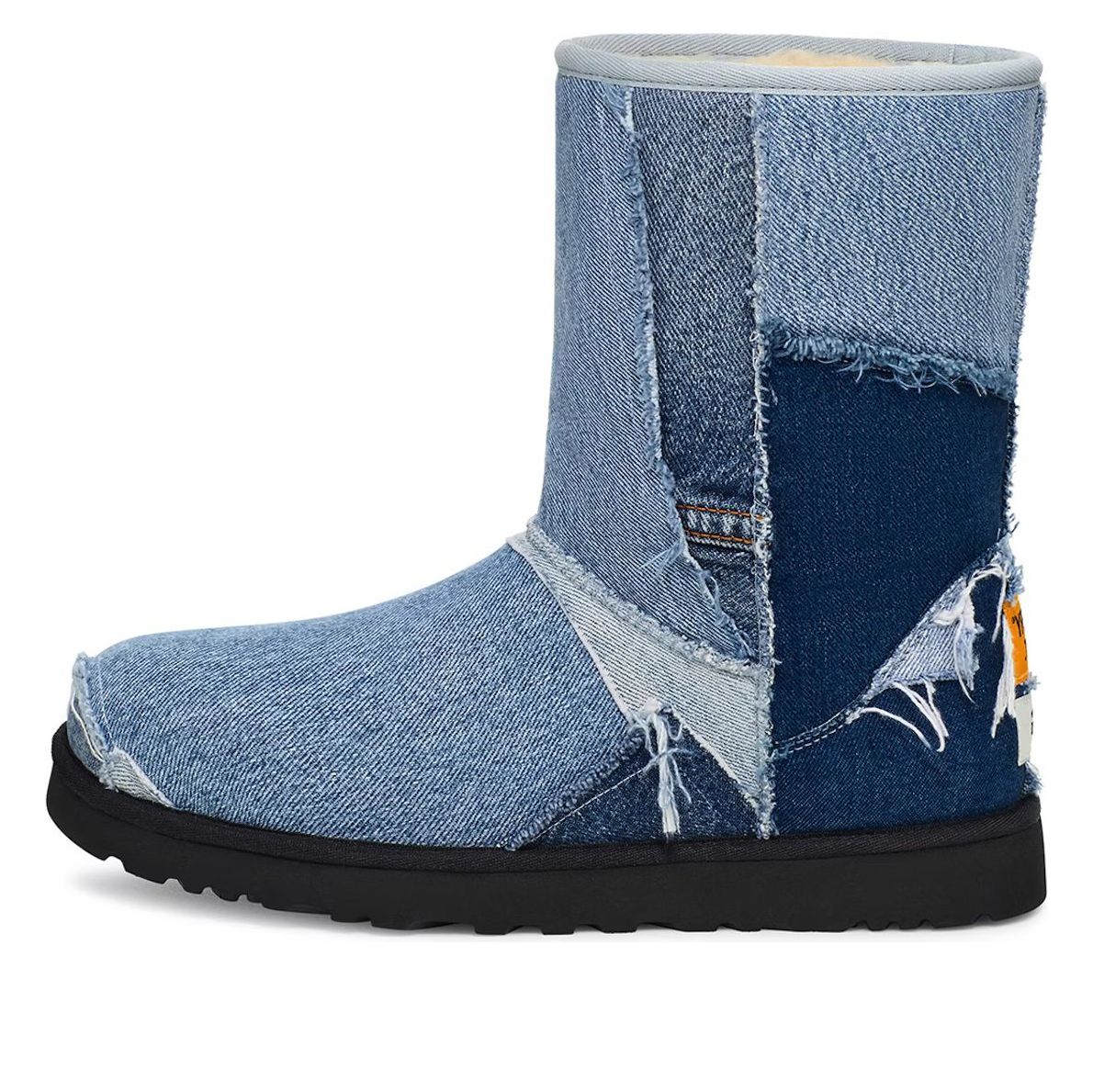 Tenisky a topánky UGG Gallery Dept. Classic Short Denim Boots Modrá | 1169991-BLU, 0