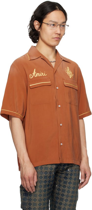 Košeľa AMIRI Amiri 'Saturday Night' Camp Shirt Oranžová | AMSTCA1118, 1