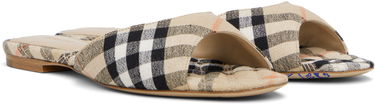 Doplnky Burberry Burberry Check Mews Sandals Béžová | 8106160, 3