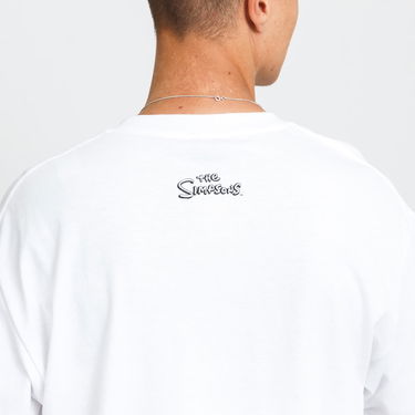 Tričko MARKET The Simpsons Cowabunga Arc Tee Biela | CTM1990345 / 1201, 2