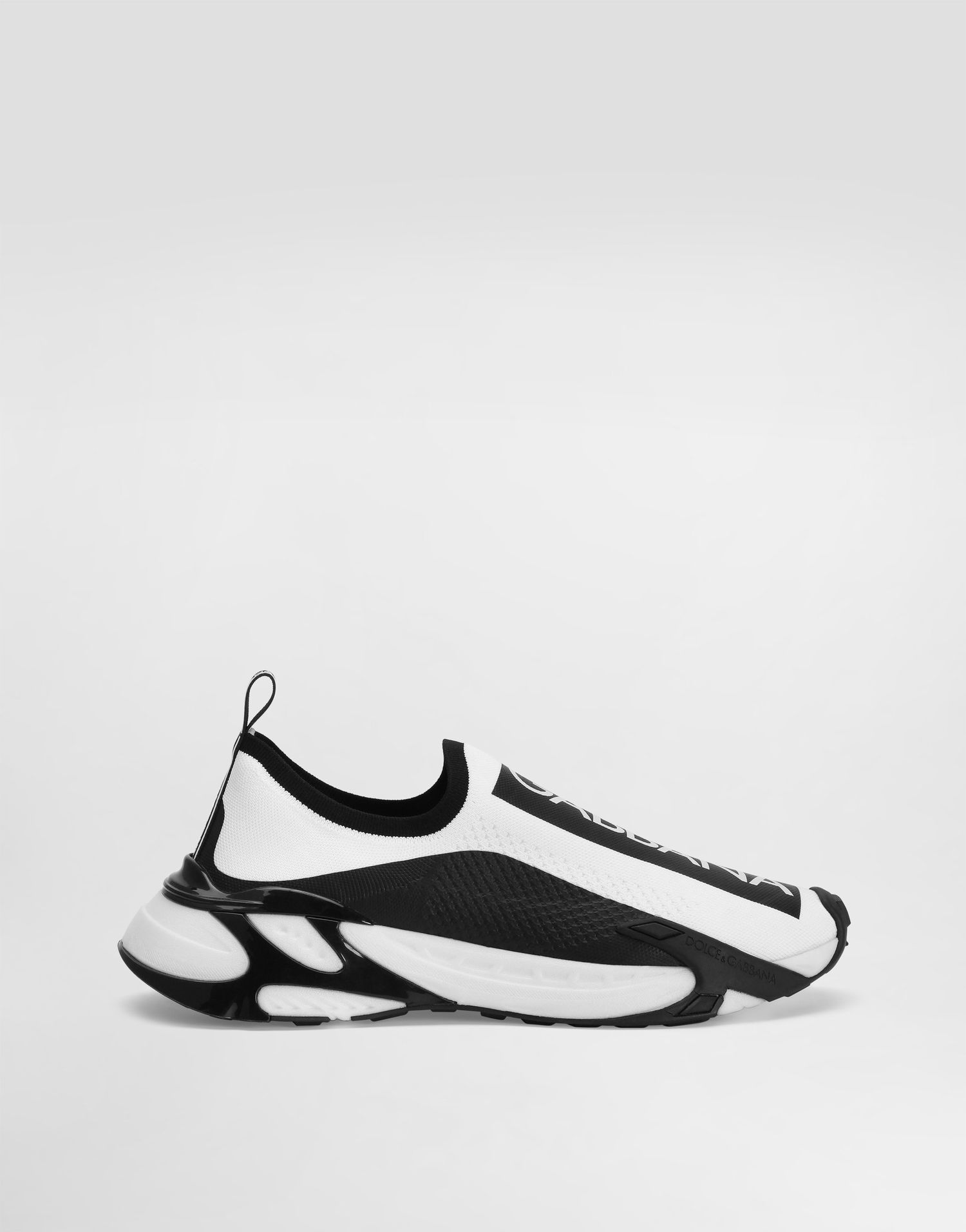 Tenisky a topánky Dolce & Gabbana Sorrento In Stretch Mesh With Logo Fabric Čierna | CS2172AH4148T908, 0