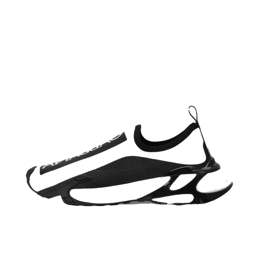 Tenisky a topánky Dolce & Gabbana Sorrento In Stretch Mesh With Logo Fabric Biela | CS2172AH4148T908