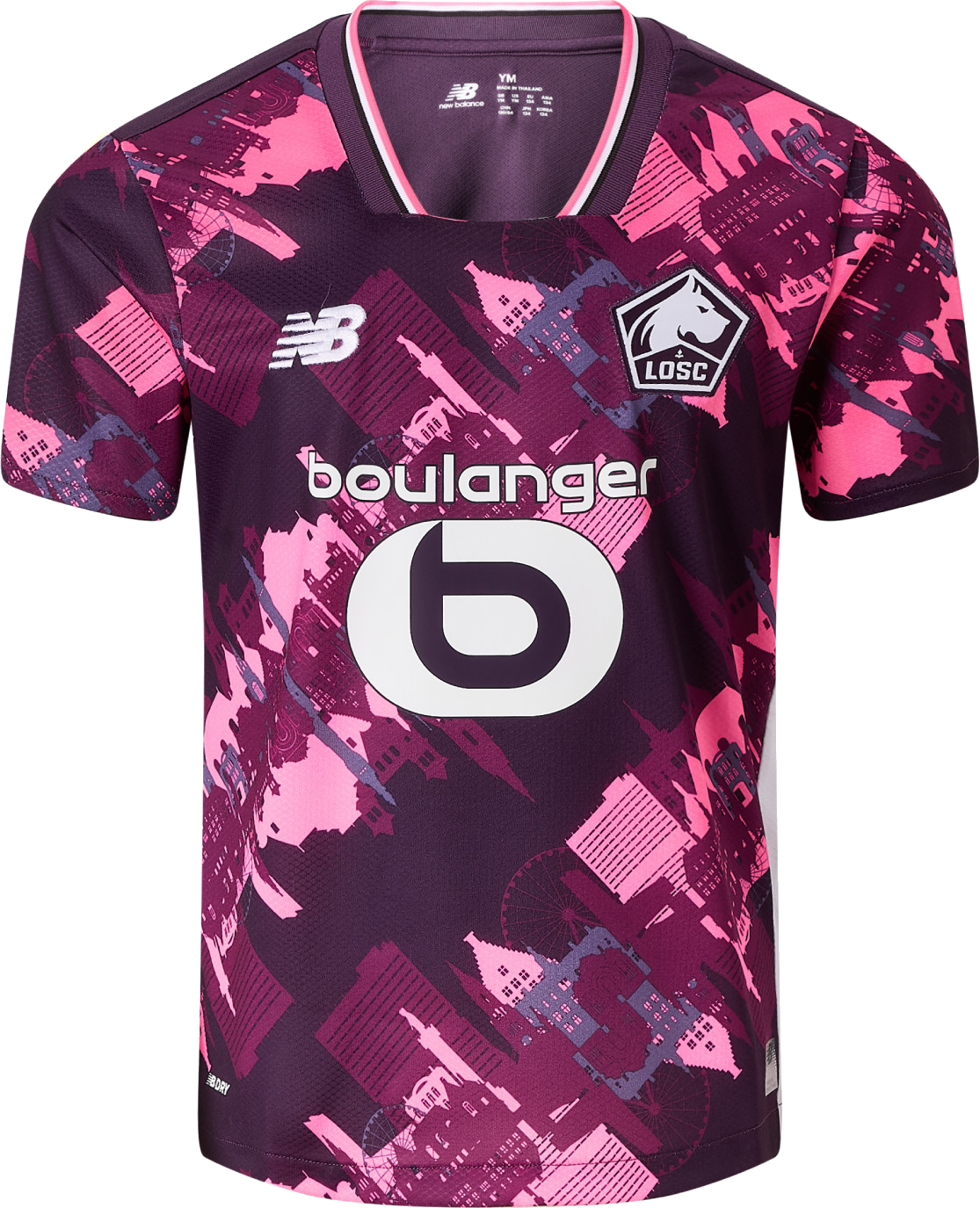 Dres New Balance LOSC Lille 4th 2025/26 Jersey Rôznofarebný | jt230457-fou, 0