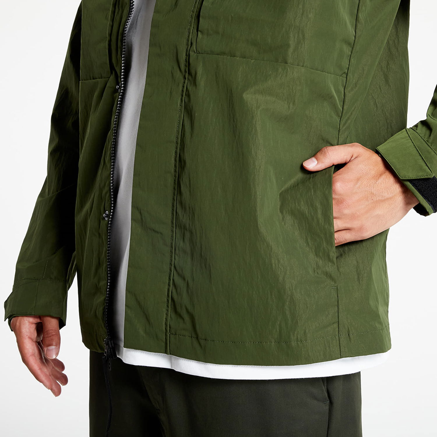 Bunda Nike Sportswear Unlined Hooded M65 Jacket Zelené | DC6770-326, 1