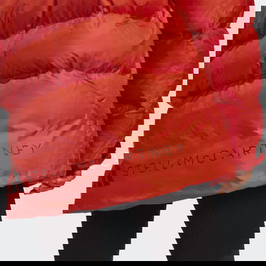 Prešívaná bunda adidas Originals Stella McCartney x Mid-Length Padded Winter Jacket Červená | IA9125, 2