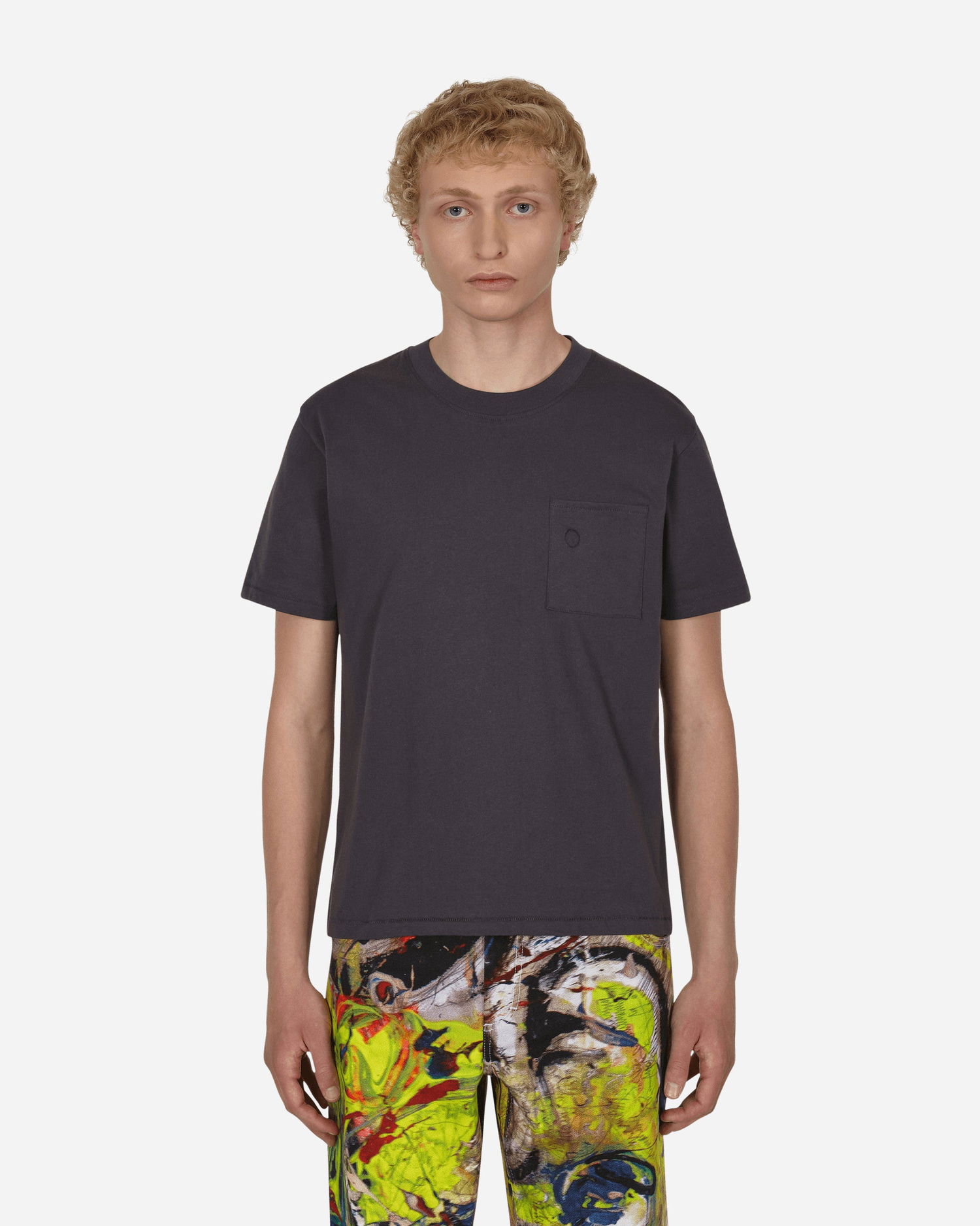 Tričko ERL Pocket T-Shirt Šedá | ERL04T003 1, 1