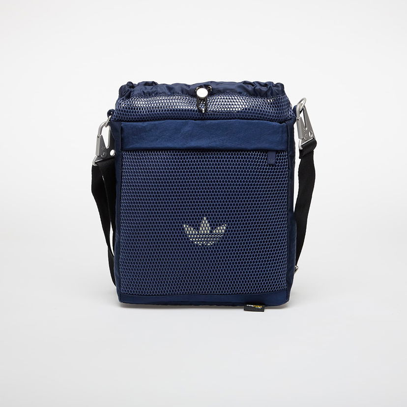 Taška cez rameno adidas Originals La Brea Drawstring Mesh Bucket Bag Navy | JX6204