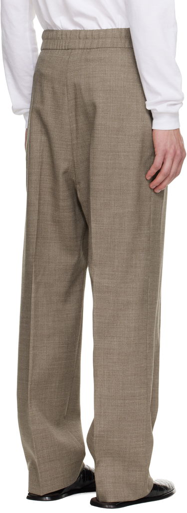 Nohavice Fear of God Virgin Wool Drawstring Straight Trousers Hnedá | FG25FW65-650TRW-288, 2