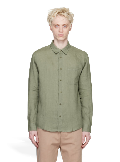 Košeľa A.P.C. Green Cassel Zelené | LIAEK-H12545