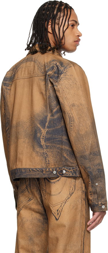 Bunda Camper Distorted Print Denim Jacket Rôznofarebný | AU00005-010, 2