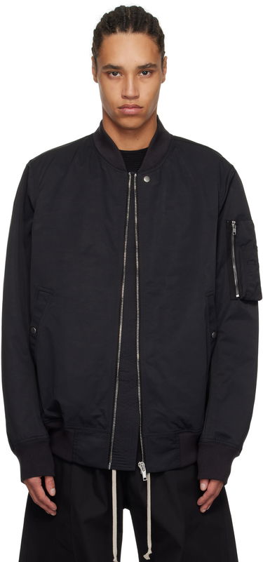 Bomber bunda Rick Owens Rick Owens DRKSHDW Hollywood Classic Flight Bomber Jacket Čierna | DU01E3774 MU, 0