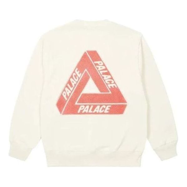 Mikina Palace Fleece Crew Sweatshirt Biela | P24CS064, 0
