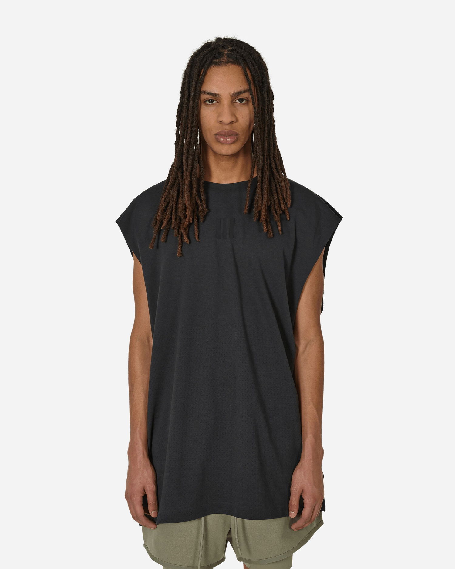 Tielko adidas Originals Fear of God Athletics Muscle Tank Top Black Čierna | IM5318 001, 0