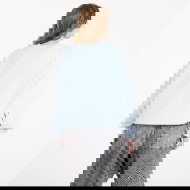 Mikina New Balance Sweatshirt Athletics French Terry Crew M Modrá | WT41500FRL, 2