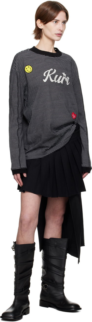 Sveter Andersson Bell Andersson Bell Kurt Striped Long Sleeve T-Shirt Čierna | atb1247m, 3