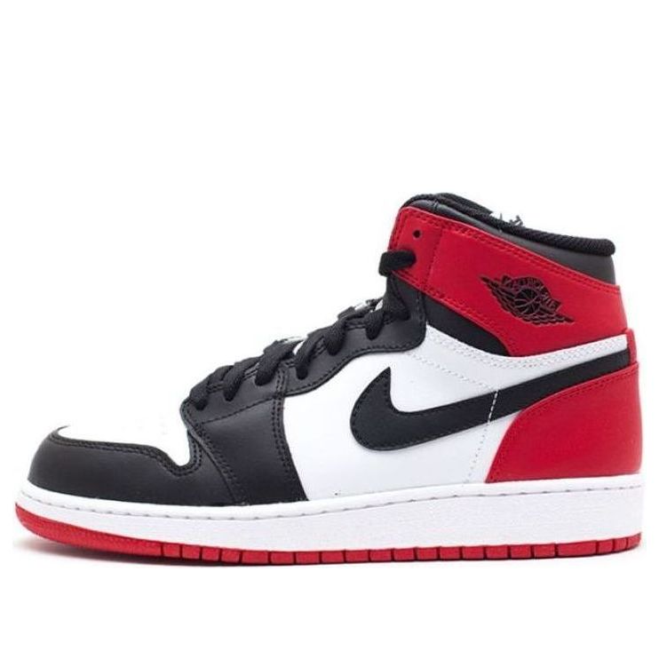 Oblečenie Jordan Air Jordan 1 Retro High OG Black Toe Biela | 575441-184