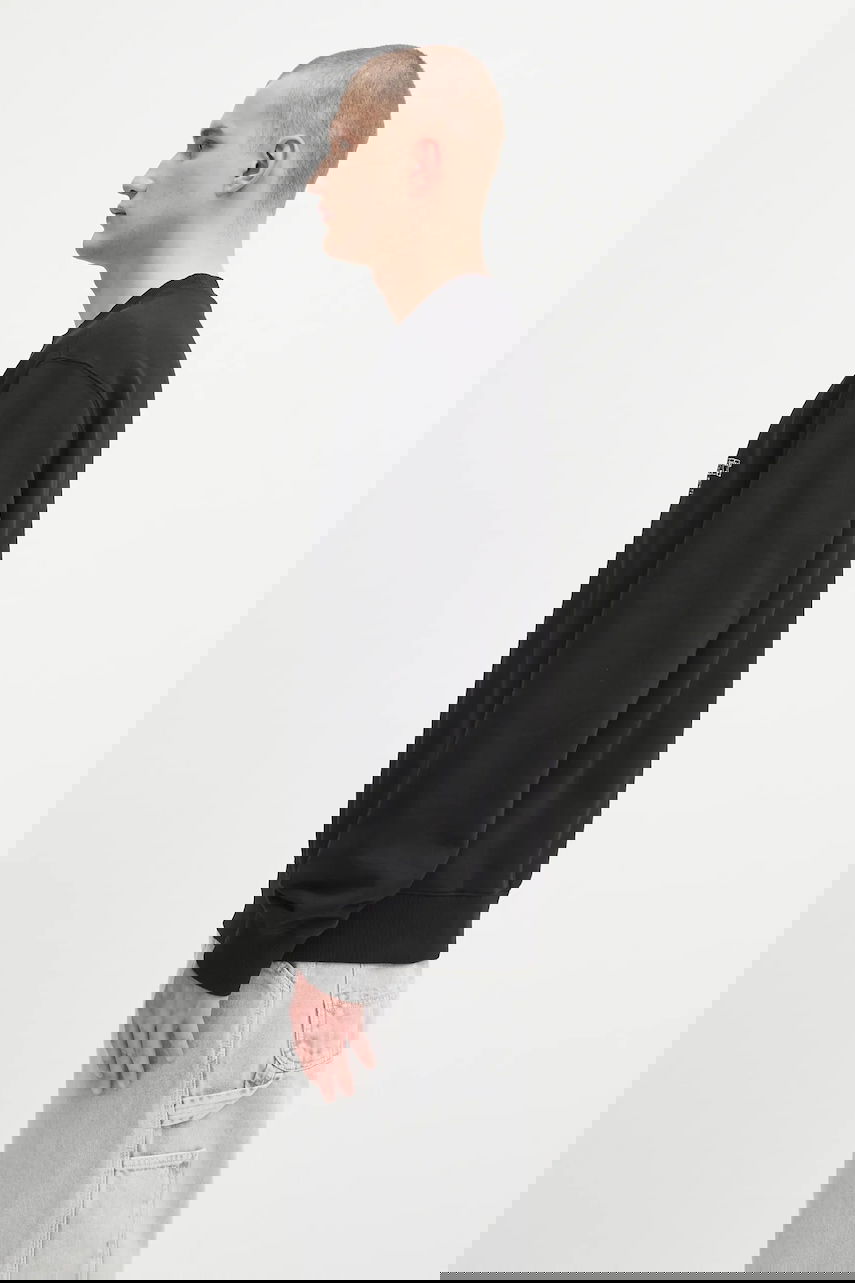 Mikina Carhartt WIP Alumni Plain Crewneck Sweatshirt Čierna | I035190.89XX, 1