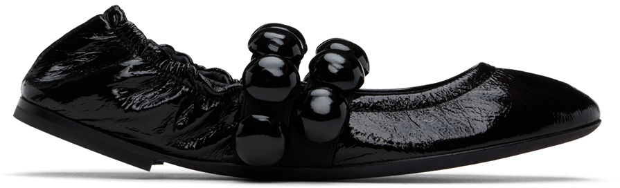 Oblečenie Alaïa ALAÏA Sphere Ballerina Flats Čierna | AA3A038CK273, 0